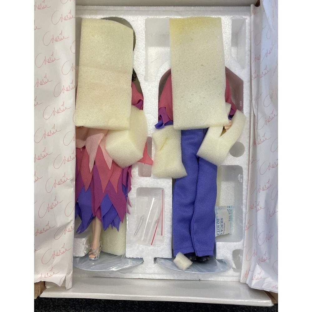 Donny & Marie Osmond Fine Porcelain "Through The Years" Collector Dolls
